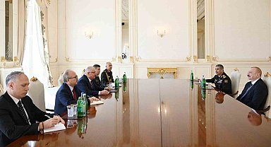 Aliyev, Milli Savunma Bakanı Güler'i kabul etti