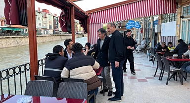 Milletvekili Ateş ziyaretlerini sürdürüyor