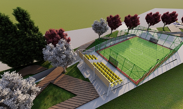 Şingah Mahallesi’ne park yapılıyor