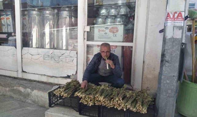 Tercan'da 'yayla muzunun' destesi 50 ila 80 TL'den satışta