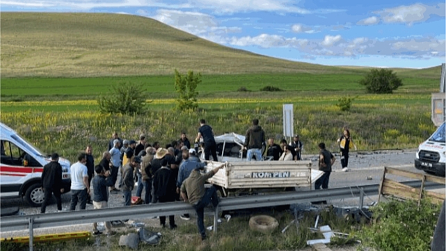 Demirözü yolunda feci kaza! 1 ölü!