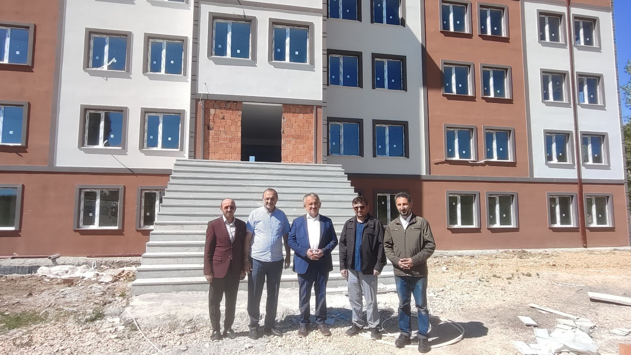 Müftü Danacı, yeni kurs binasında incelemede bulundu
