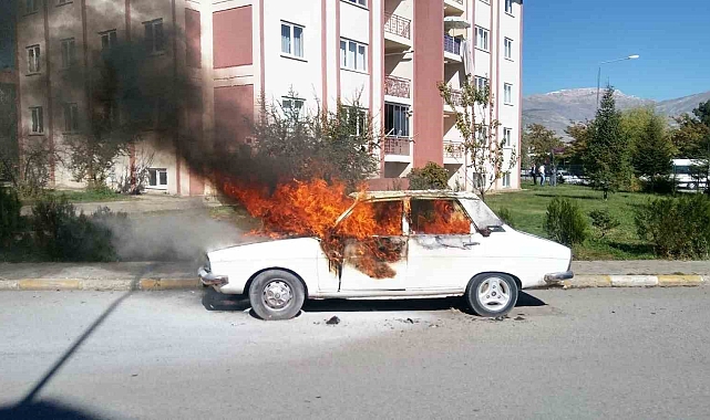 Araçlarda bırakılan malzemeler yangına neden olabilir!