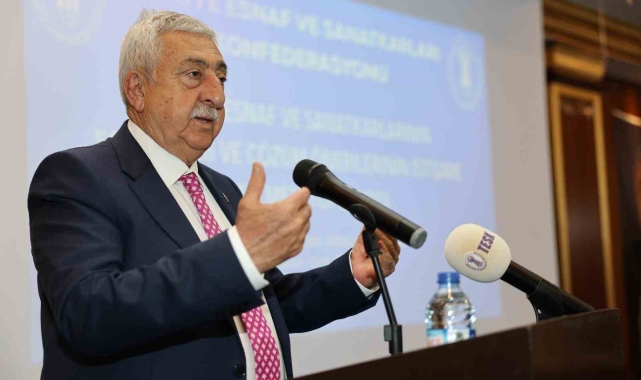 TESK Genel Başkanı Palandöken: "Deri sektöründe 2,5 milyar dolarlık bir ithalat yapıyoruz"