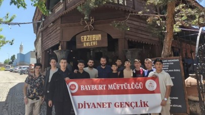 Bayburt’ta lise öğrencilerine yönelik tarih ve kültür gezisi düzenlendi