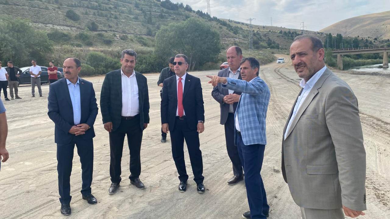 Yüzme alanında inceleme yapıldı
