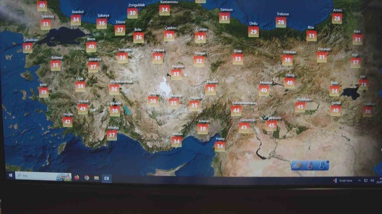 Meteoroloji Genel Müdürlüğü’nden sıcak hava uyarısı