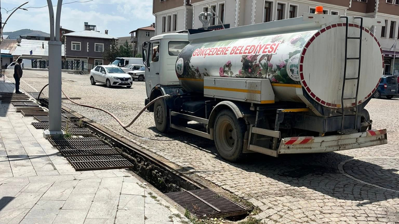 Gökçedere’de temizlik çalışması