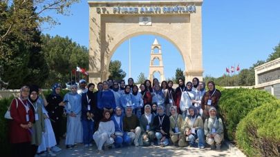 Çanakkale’ye giden Bayburtlu öğrenciler döndü