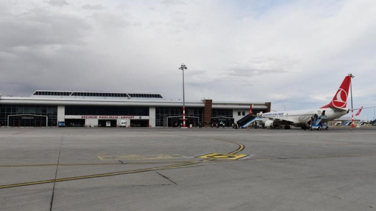 Erzurum’da yedi ayda 713 bin 697 kişi uçtu