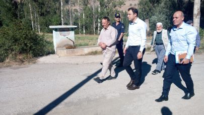 Kaymakam Bayram ziyaretlerini sürdürüyor