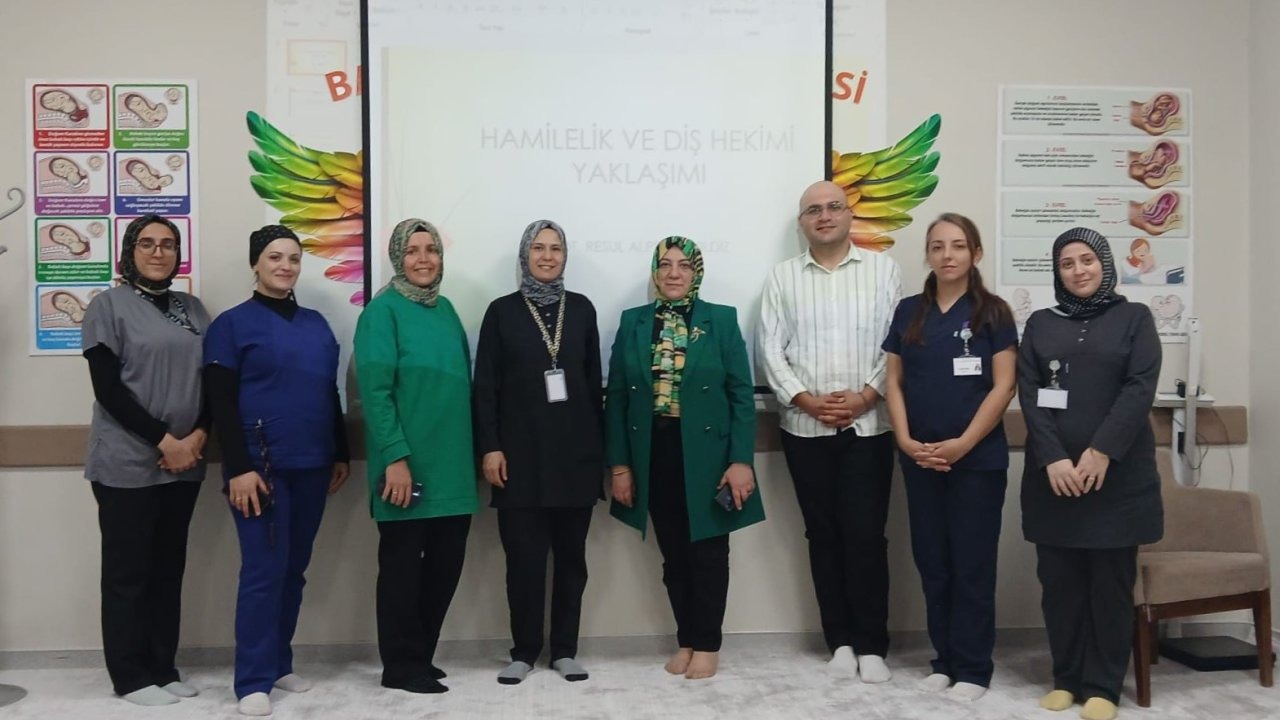 Anne adaylarına ağız ve diş sağlığı eğitimi