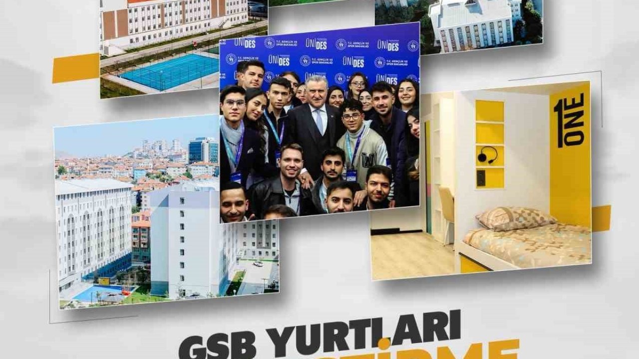 Bakan Bak: "GSB yurtları yerleştirme sonuçları açıklandı"