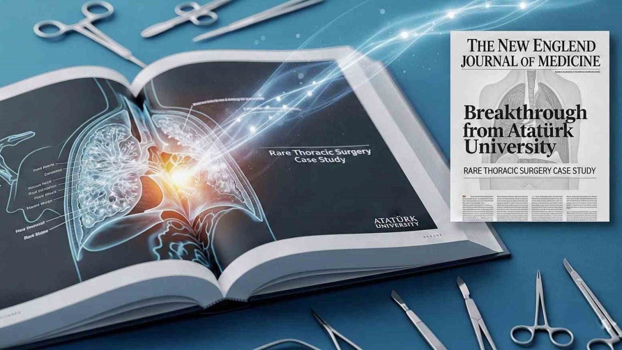 Atatürk Üniversitesi Göğüs Cerrahisi Kliniğinin nadir vaka çalışması Nejm Dergisinde yayımlandı