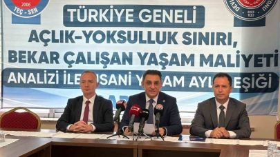 Devlet Memurları Konfederasyonuna bağlı TEÇSEN açlık sınırı araştırmasını açıkladı