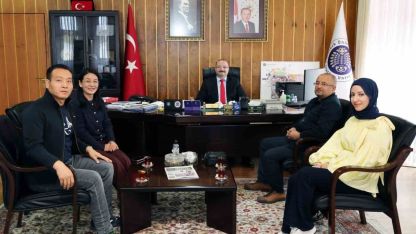 Çinli yatırımcılar Erzurum Teknokent’te incelemelerde bulundu