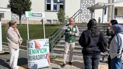 Üniversite öğrencileri bağımlılıkla mücadele konusunda bilgilendirildi