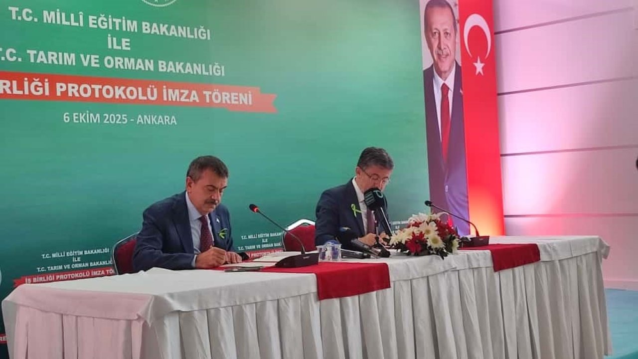 Bakan Tekin: "Tarım ve Orman Bakanlığı ile yıl içerisinde farklı etkinlikler yapacağız"
