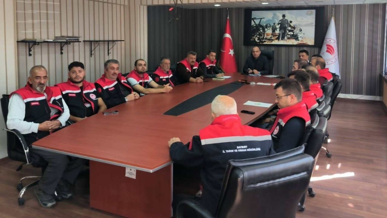 Bayburt’ta tarım ve hayvancılık çalışmaları masaya yatırıldı