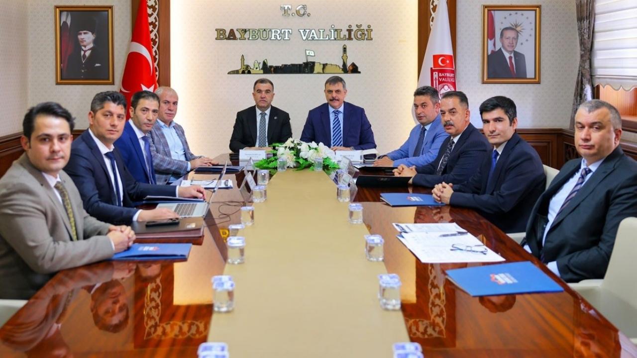 KUDAKA yönetimi Bayburt’ta toplandı