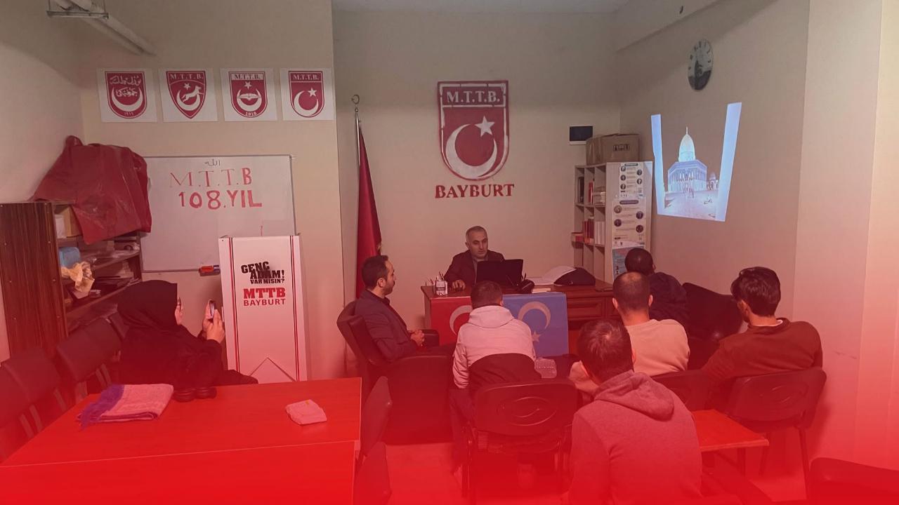 MTTB’de "Vicdanın Sınavı: Filistin" konuşuldu