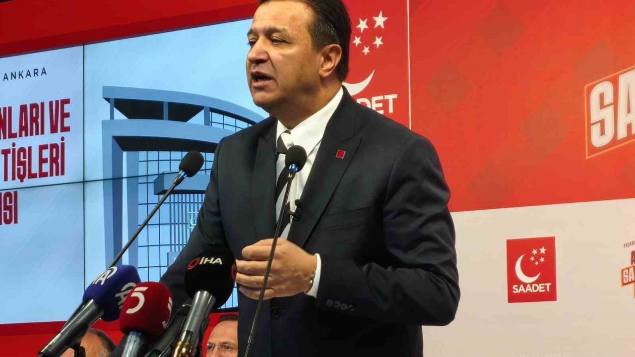 Saadet Partisi Lideri Arıkan: "Bu bir barış planı değil, Gazze’yi ve Filistin’i bütünüyle işgal planıdır"