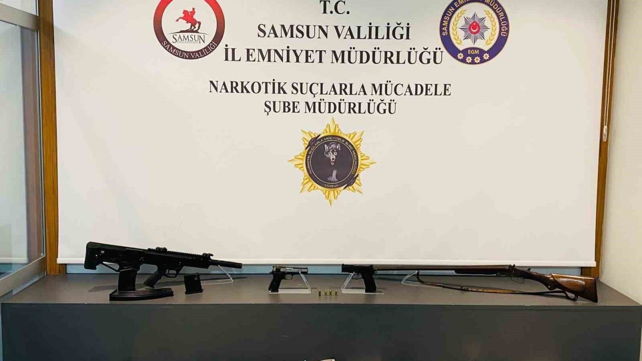 Samsun’da 10 bin sentetik ecza ele geçirildi: 4 gözaltı