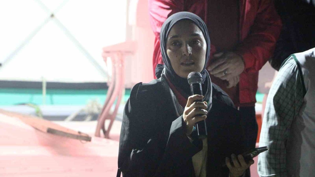 Sumud Filosu’nda alıkonulan aktivistin eşi: "Eşimle gurur duyuyorum"