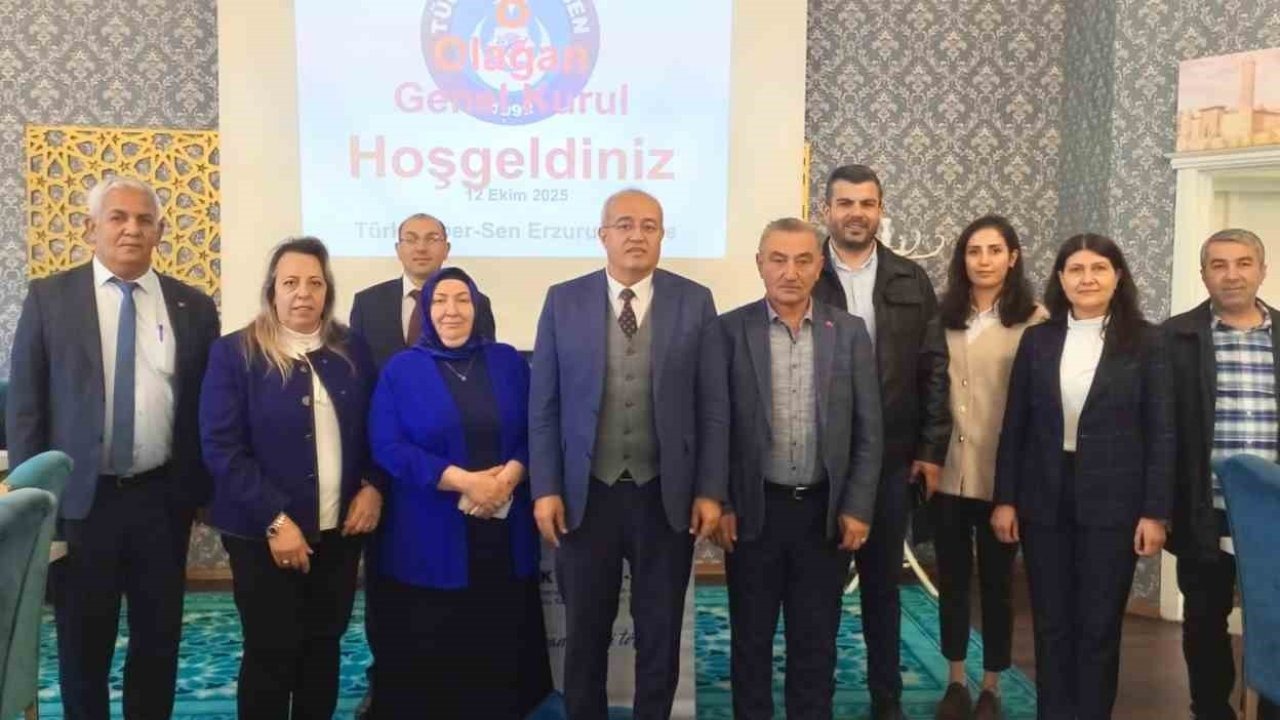 Türk Haber-Sen Erzurum Şubesi’nde ilk kadın başkan dönemi