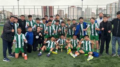 Kayseri U16 Liginde şampiyonlar belli oldu