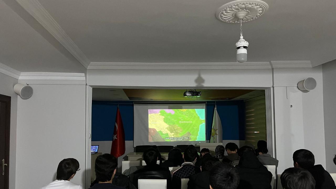AK Gençlik, Karabağ Zaferi Belgeseli’ni izledi