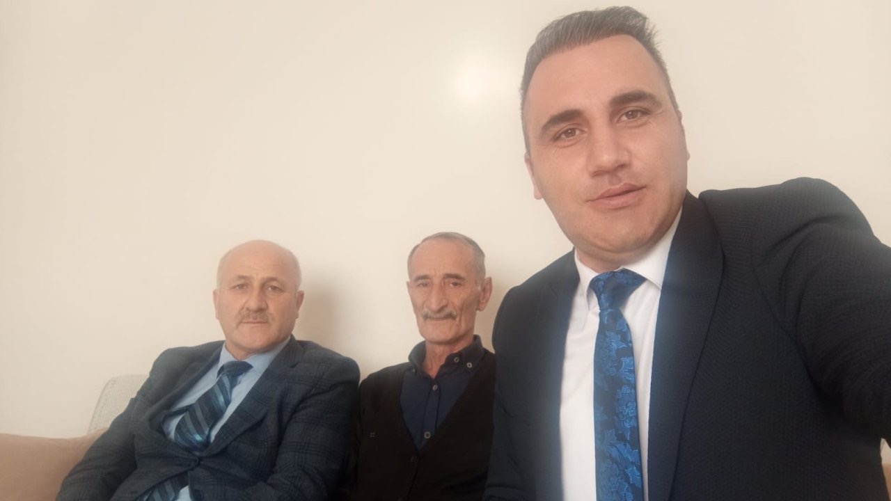 Aydıntepe’de emekli öğretmene vefa ziyareti
