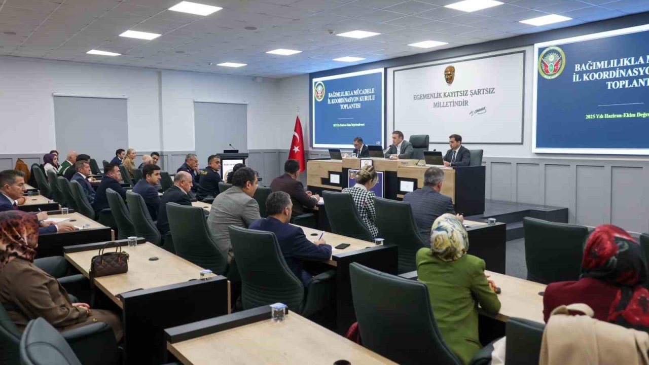 Bilecik’te bağımlılıkla mücadele çalışmaları masaya yatırıldı