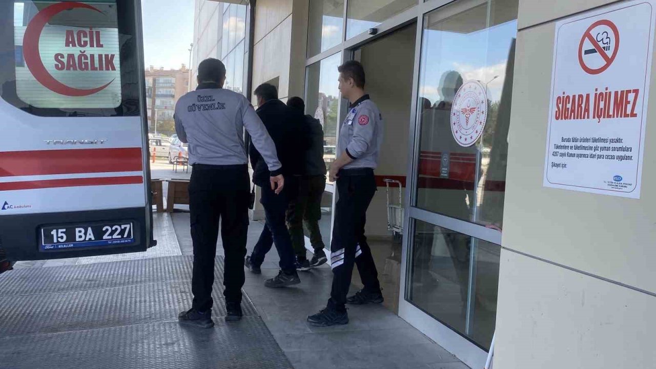 Burdur’da kolunu hisar makinesine kaptıran işçi ağır yaralandı