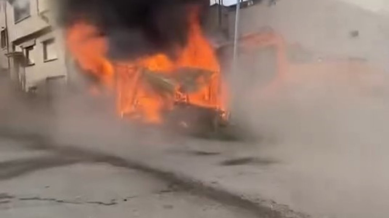Bursa’da baraka yangını paniğe neden oldu