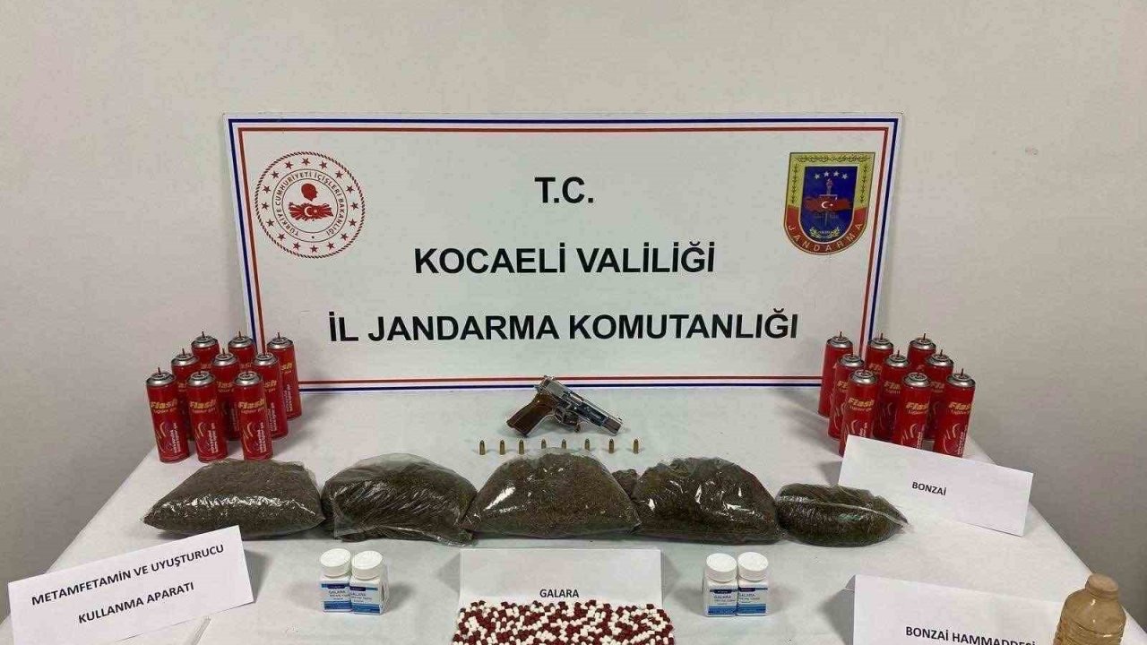 Gebze’de uyuşturucu operasyonunda 1 kişi tutuklandı