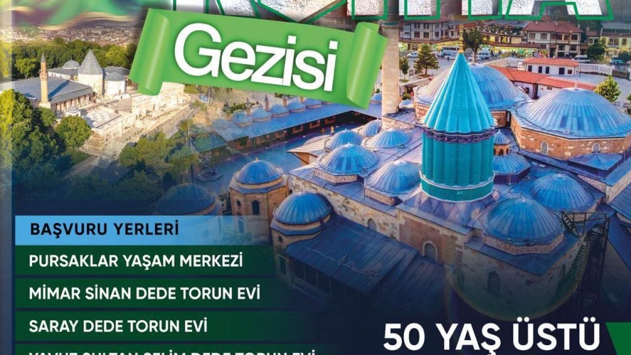 Pursaklar Belediyesi, Şeb-i Arus’un yıl dönümünde 50 yaş üstü erkekleri geziye çıkaracak