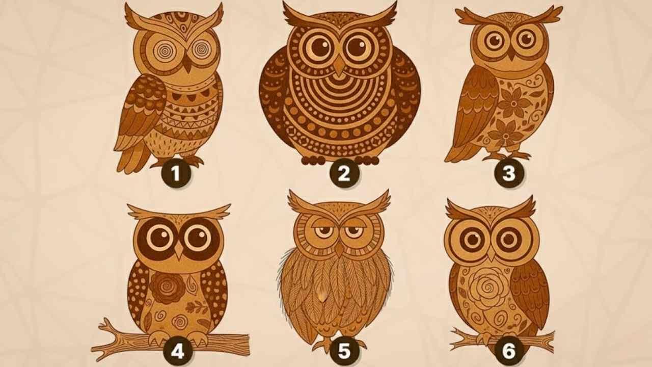 Seçtiğin baykuş karakterini ele veriyor! Sorun çözme yeteneğini gösteren test