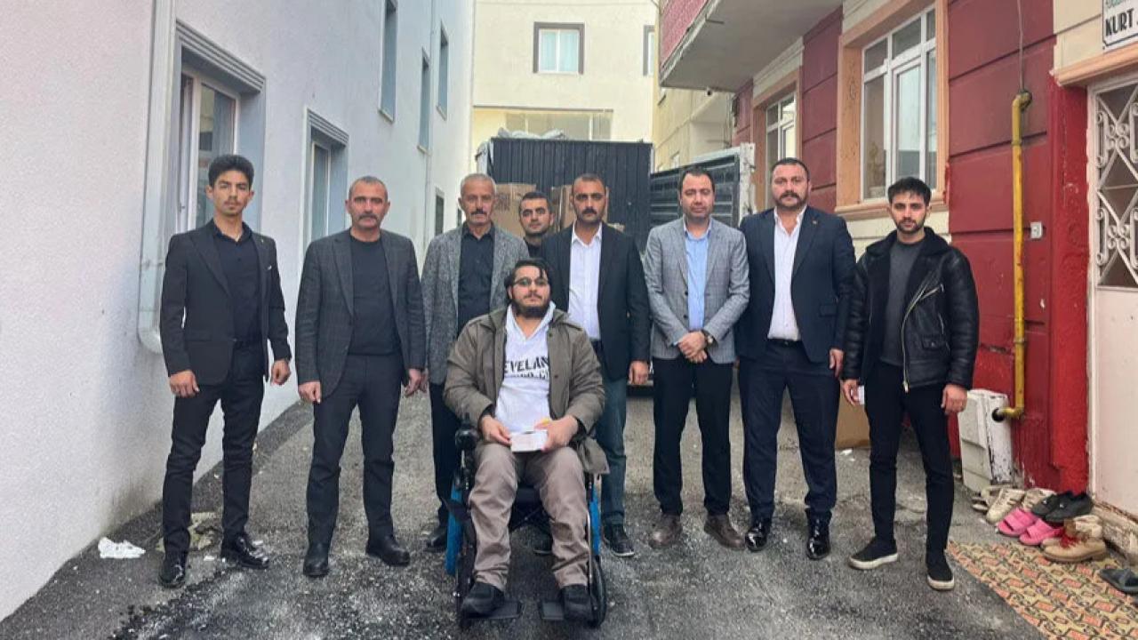 Ülkü Ocakları'ndan akülü araba hediyeleriyle engelli bireylerin hayatına kolaylık