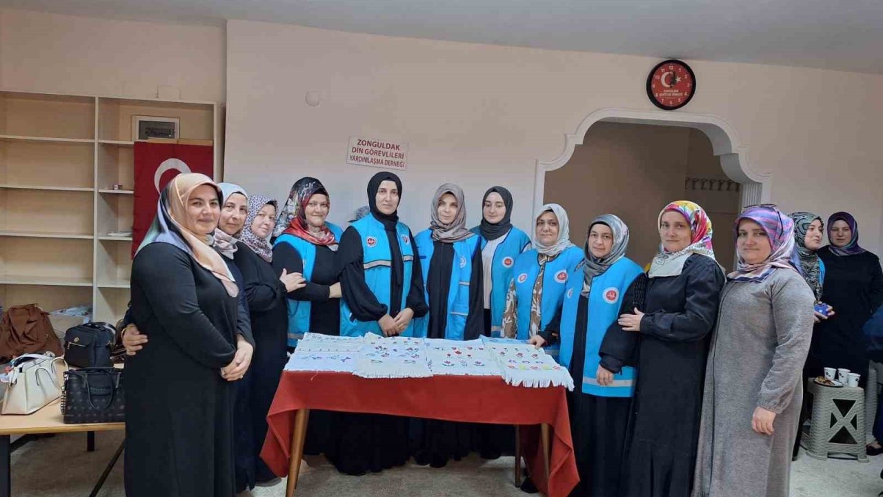 Zonguldak’ta TDV Kadın Kollarının projeleri çocukların yüreklerini ısıttı
