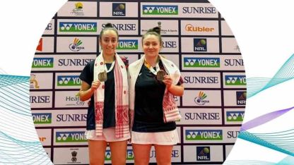 Milli badmintoncular Erçetin ve İnci’den Guwahati Masters’ta bronz madalya
