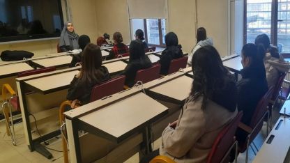 Lise öğrencilerine yönelik söyleşi programı düzenlendi