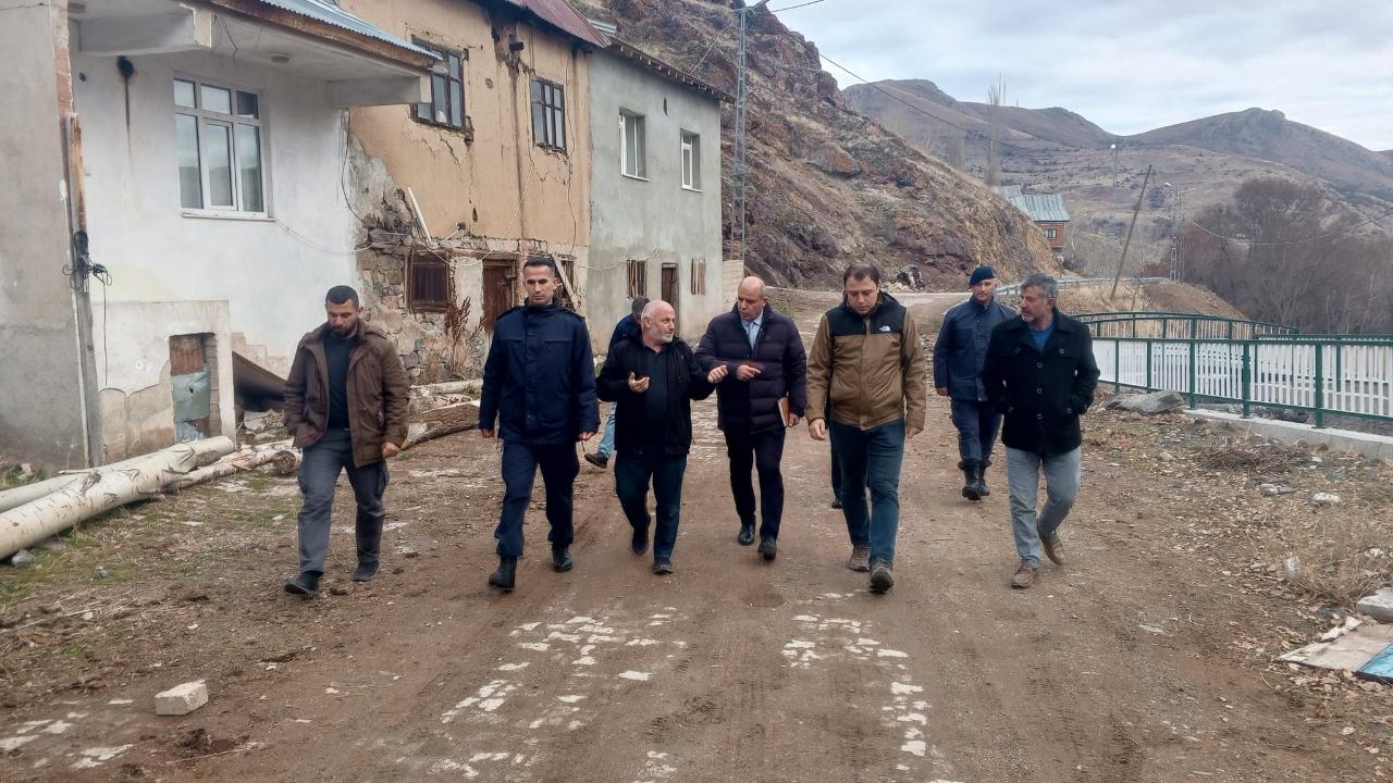 Aydıntepe Kaymakamı Bayram, Pınargözü ve Alaca'yı ziyaret etti