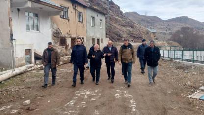 Aydıntepe Kaymakamı Bayram, Pınargözü ve Alaca'yı ziyaret etti