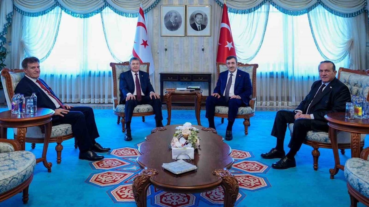 Cumhurbaşkanı Yardımcısı Cevdet Yılmaz: "Anavatan ve garantör ülke olarak KKTC’nin meşru haklarını desteklemeye devam edeceğiz"
