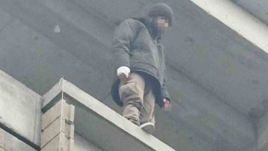 Erzurum Horasan’da intihar girişimi: Ekipler son anda ikna etti