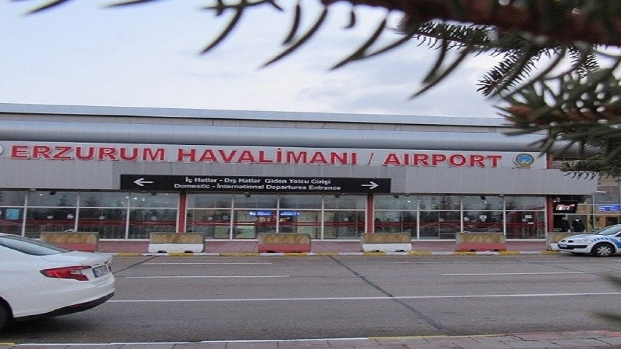 Kasım ayında Erzurum Havalimanı’nda 111 bin 229 yolcuya hizmet verildi