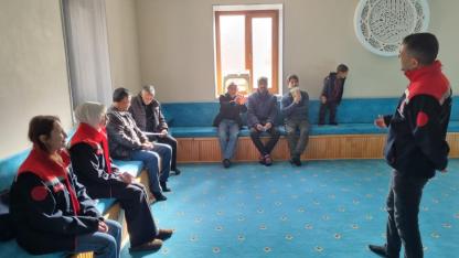 Tarım uzmanları sahada…