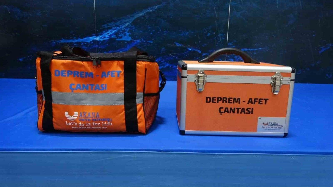 Türkiye’nin tek yerli acil durum gıdası ve suyu Trabzon’da deprem çantasına giriyor