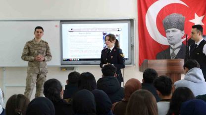 3 Bin 296 lise öğrencisine JSGA tanıtıldı